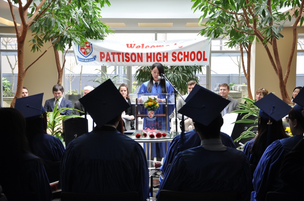 Graduation April 2014 - Valedictorian Address.
